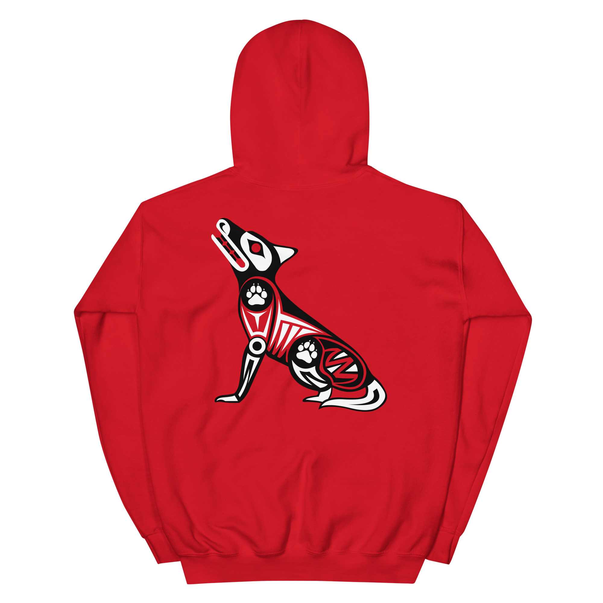 Wolf Pullover Hoodie - Image 3