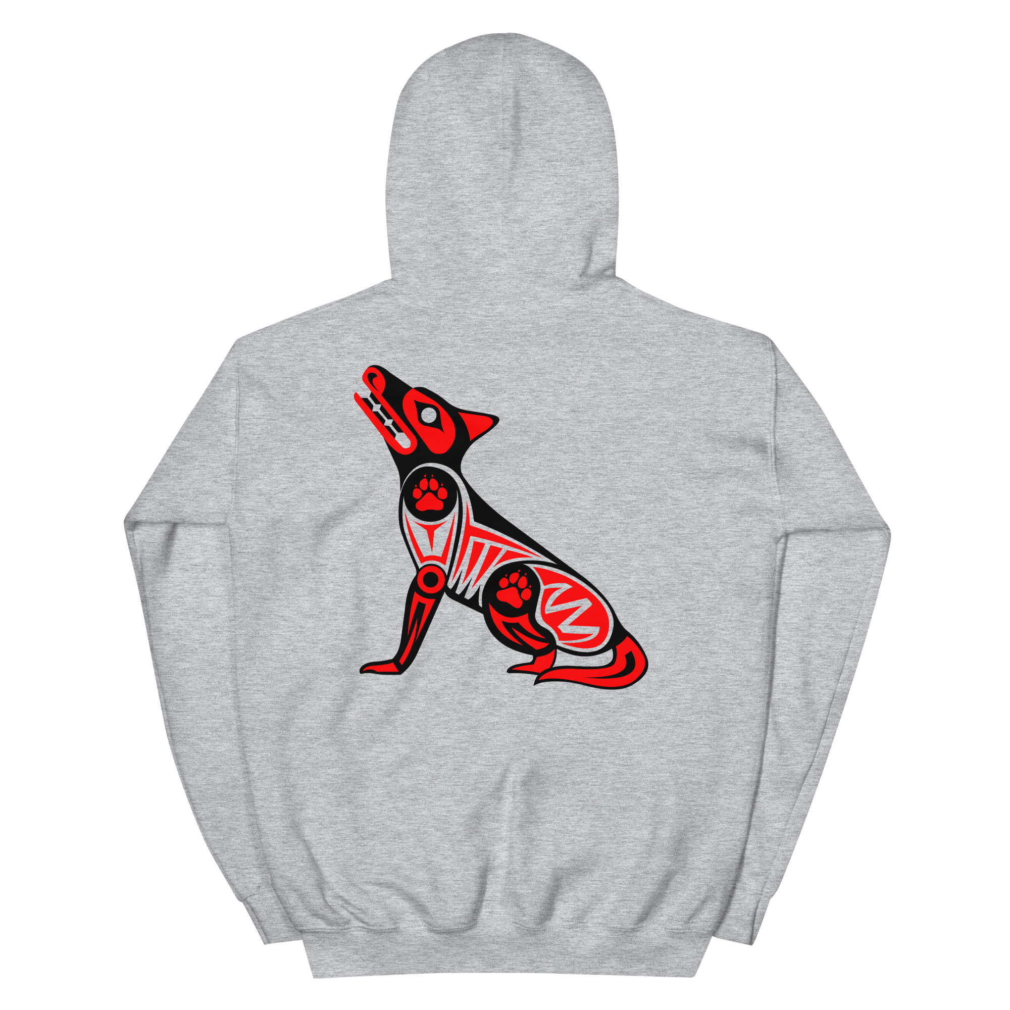 Wolf Pullover Hoodie - Image 7