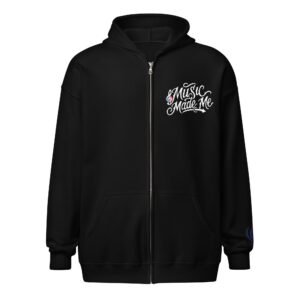 Music Made Me zip hoodie