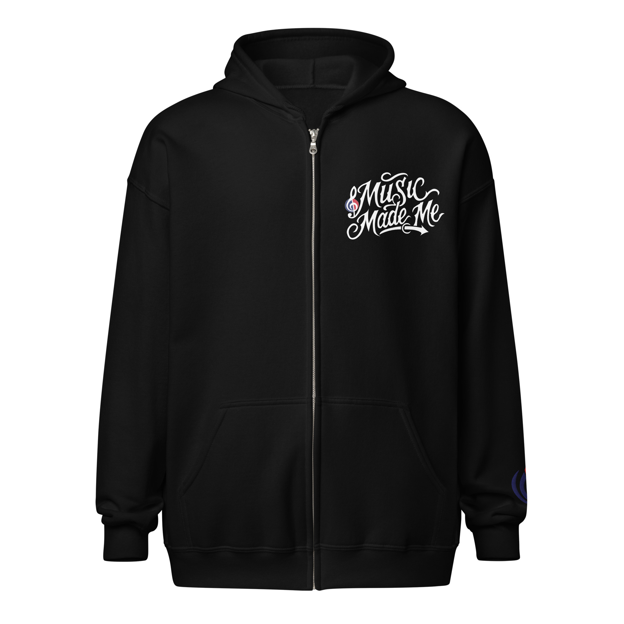 Music Made Me zip hoodie