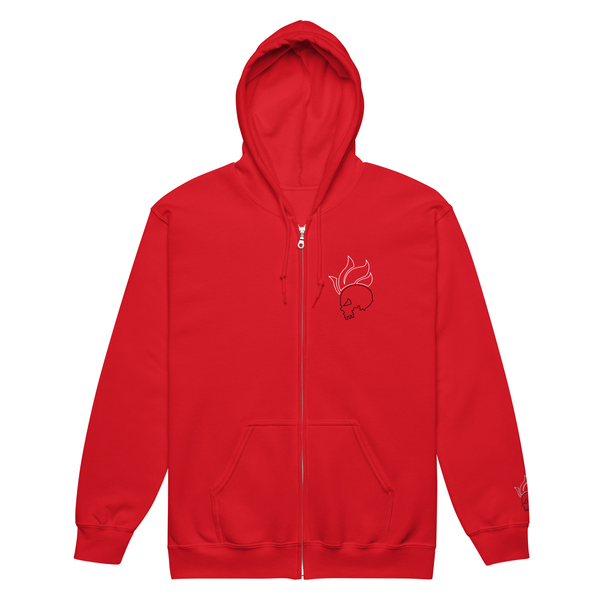 Wolf zip hoodie - Image 9