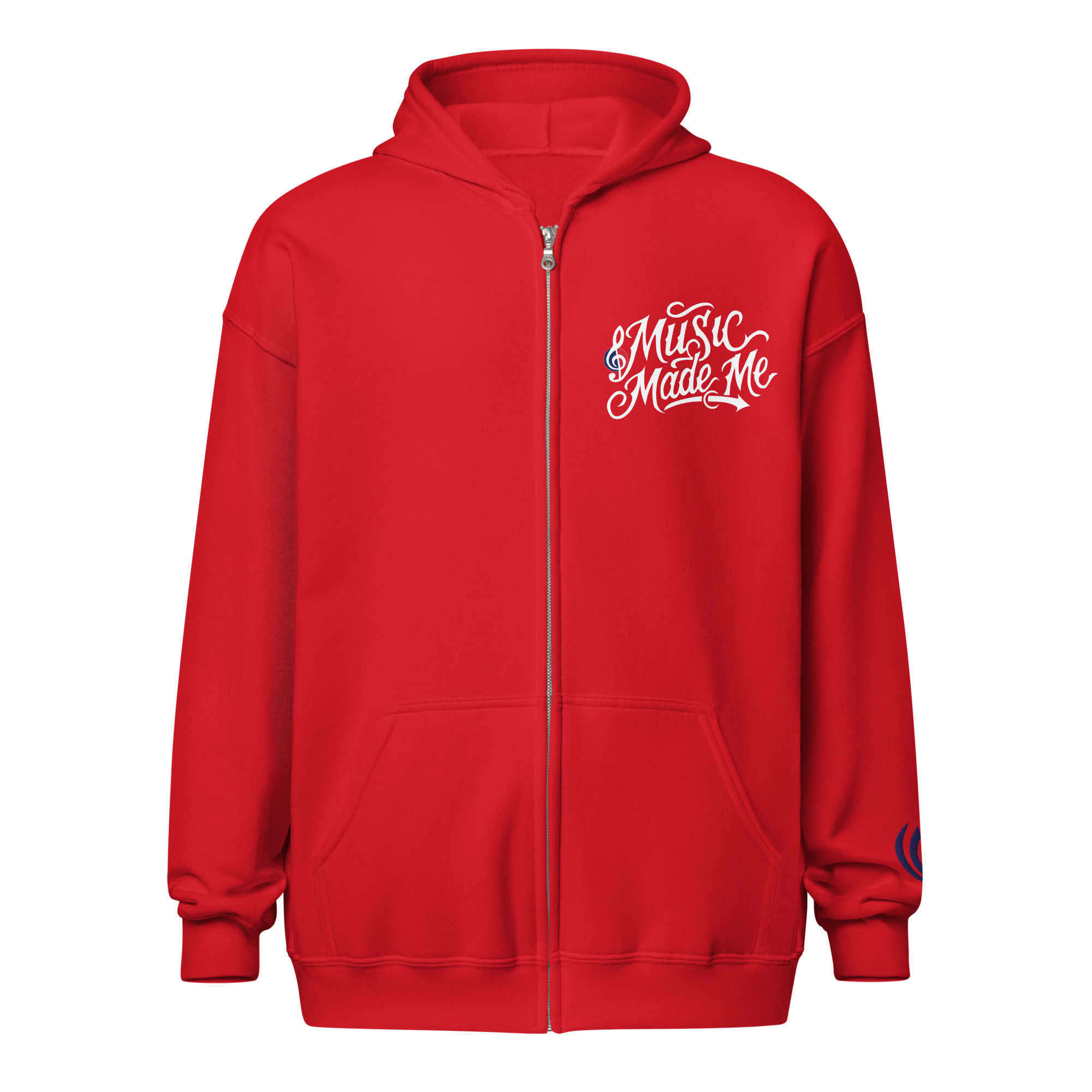 Music Made Me zip hoodie - Image 5