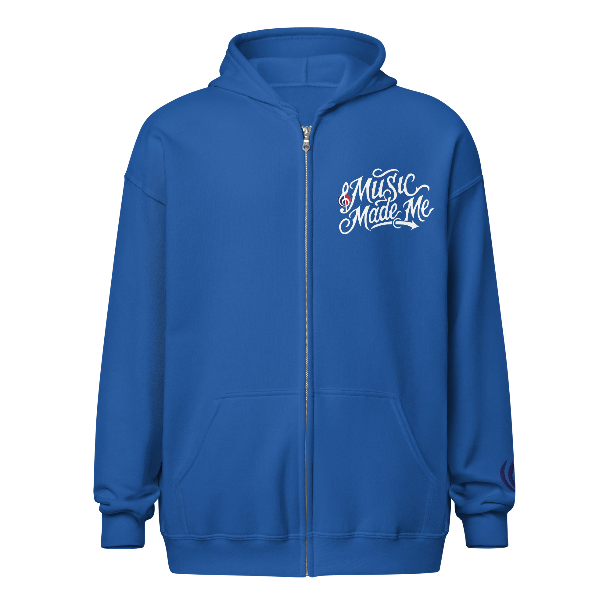 Music Made Me zip hoodie - Image 7