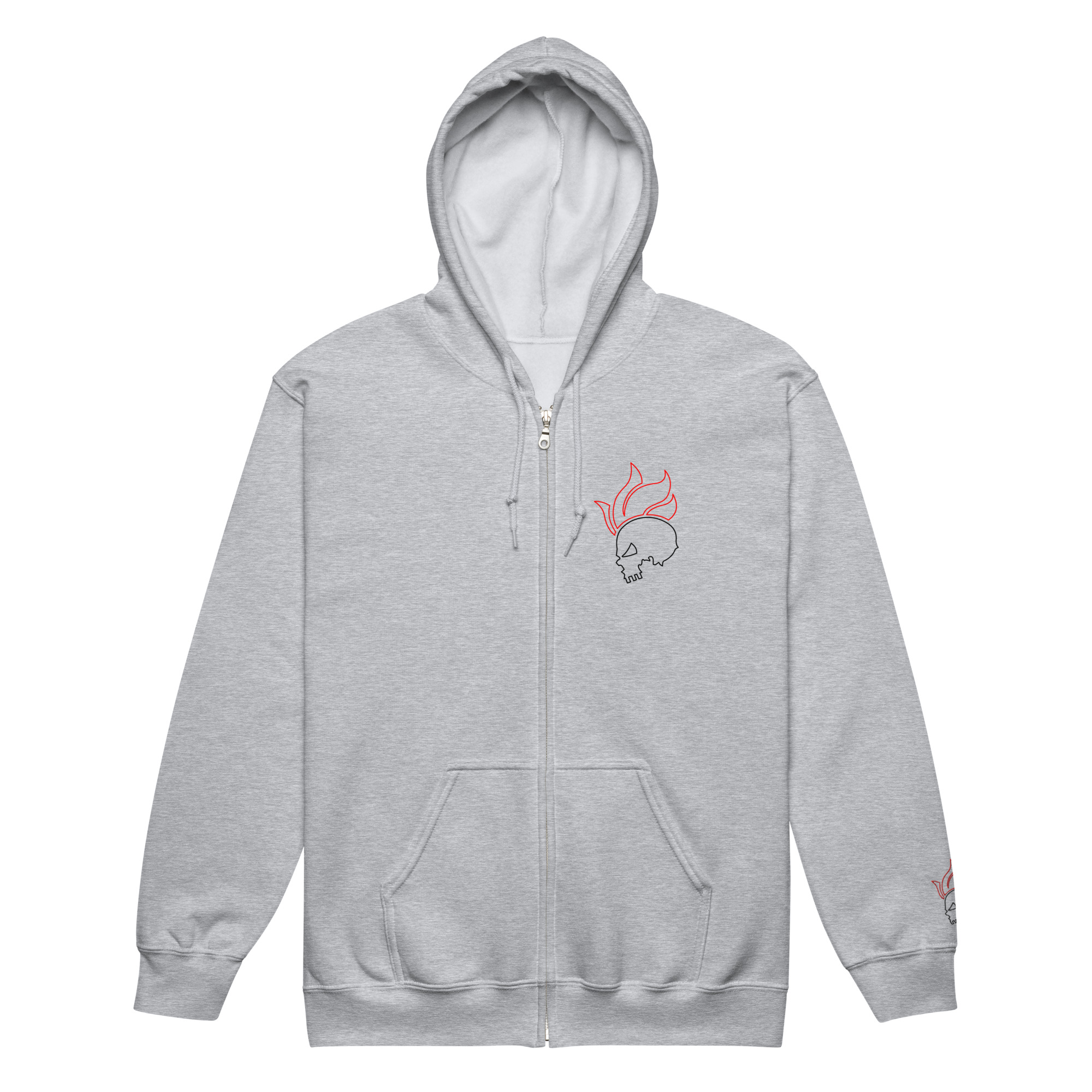 Wolf zip hoodie - Image 11