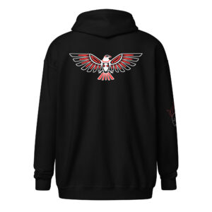 Eagle heavy blend zip hoodie