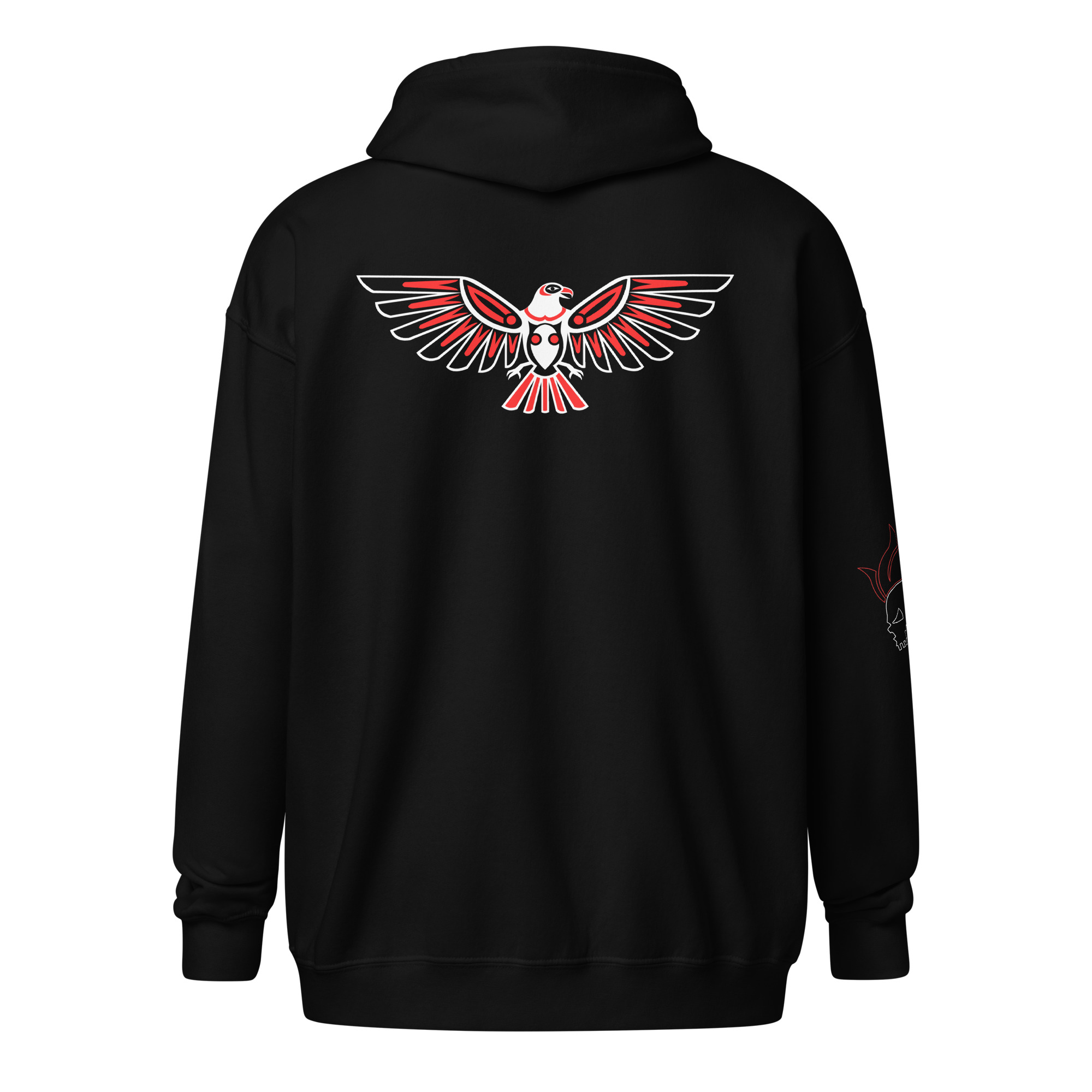 Eagle heavy blend zip hoodie