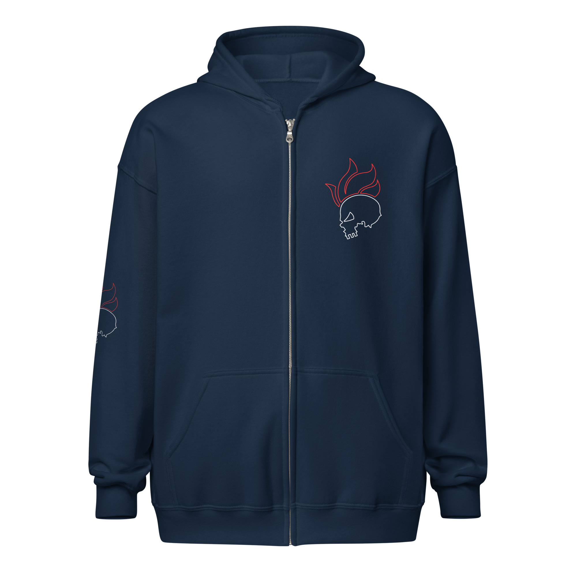 Eagle heavy blend zip hoodie - Image 3