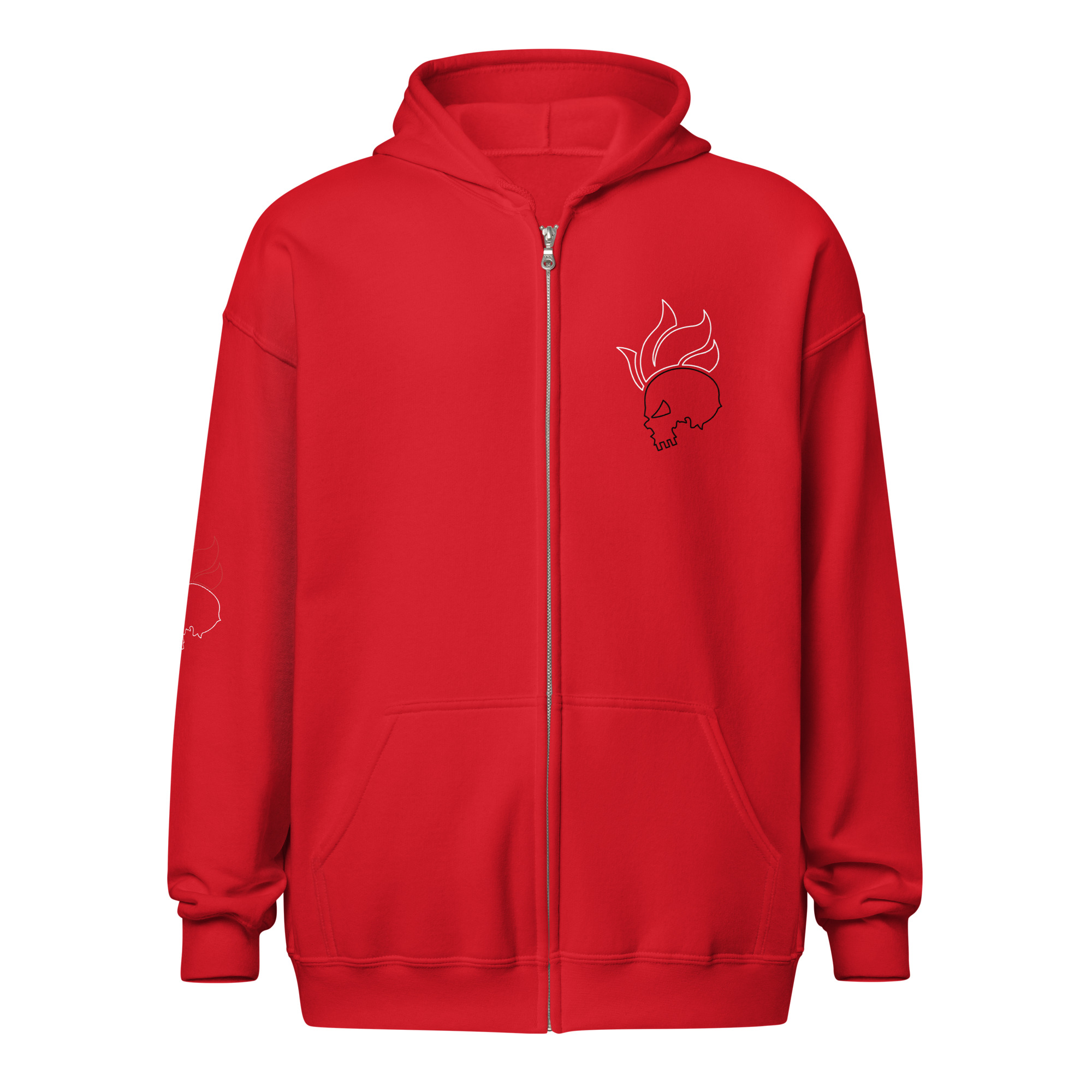 Raven heavy blend zip hoodie - Image 10