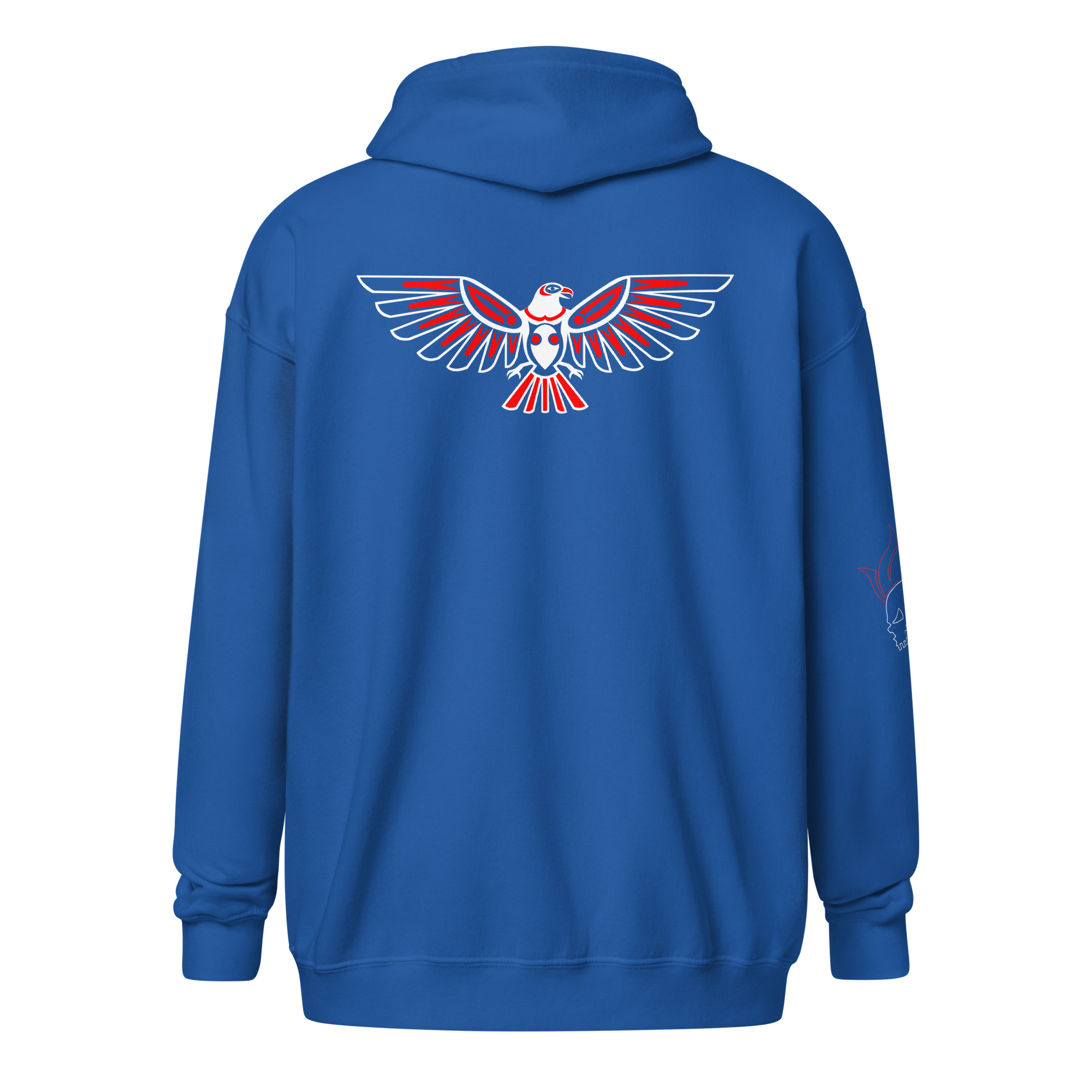 Eagle heavy blend zip hoodie - Image 8