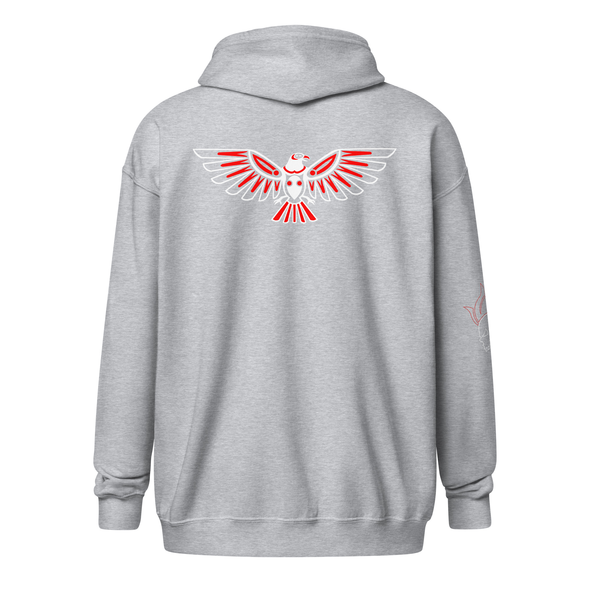Eagle heavy blend zip hoodie - Image 10