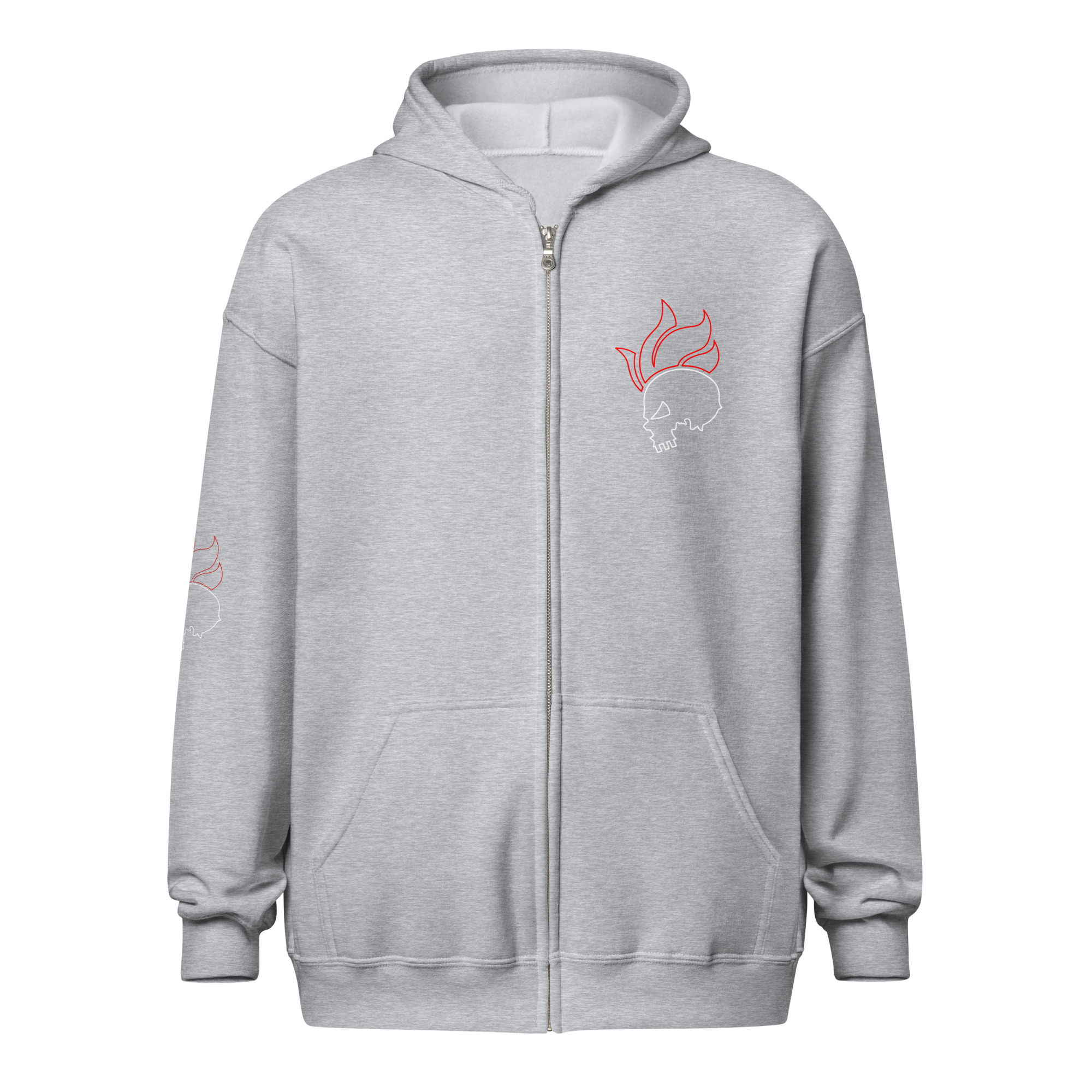 Eagle heavy blend zip hoodie - Image 9