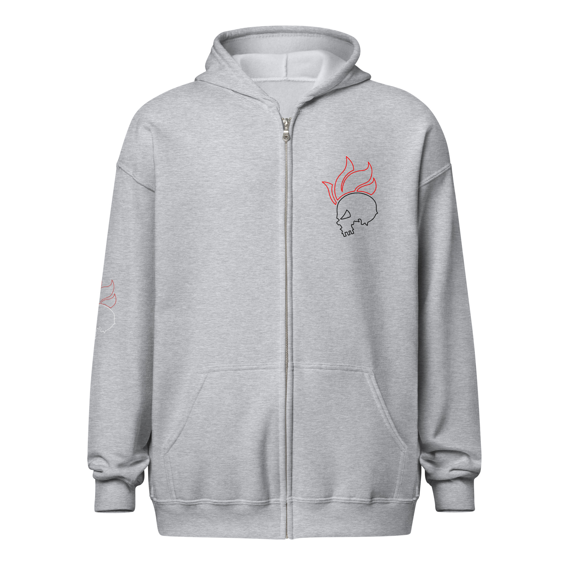 Raven heavy blend zip hoodie - Image 11
